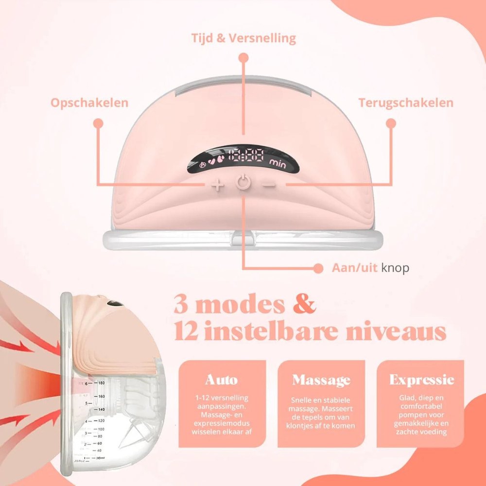 MomEase™ –  Handsfree Borstkolf - LittleWonders