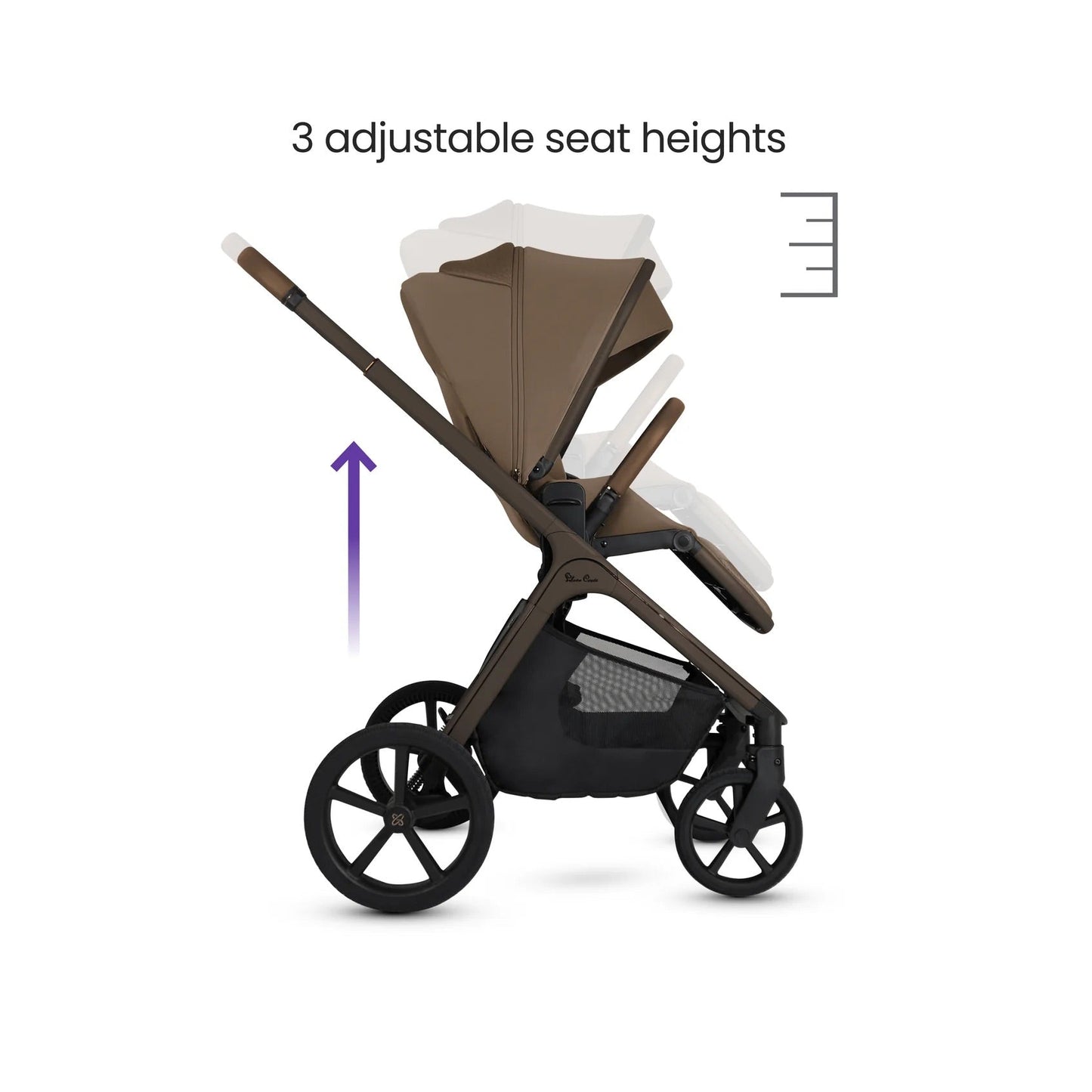 Cove Maple Baby Stroller | Multi-Terrain, Reversible Seat, 12-Piece Travel Bundle 4