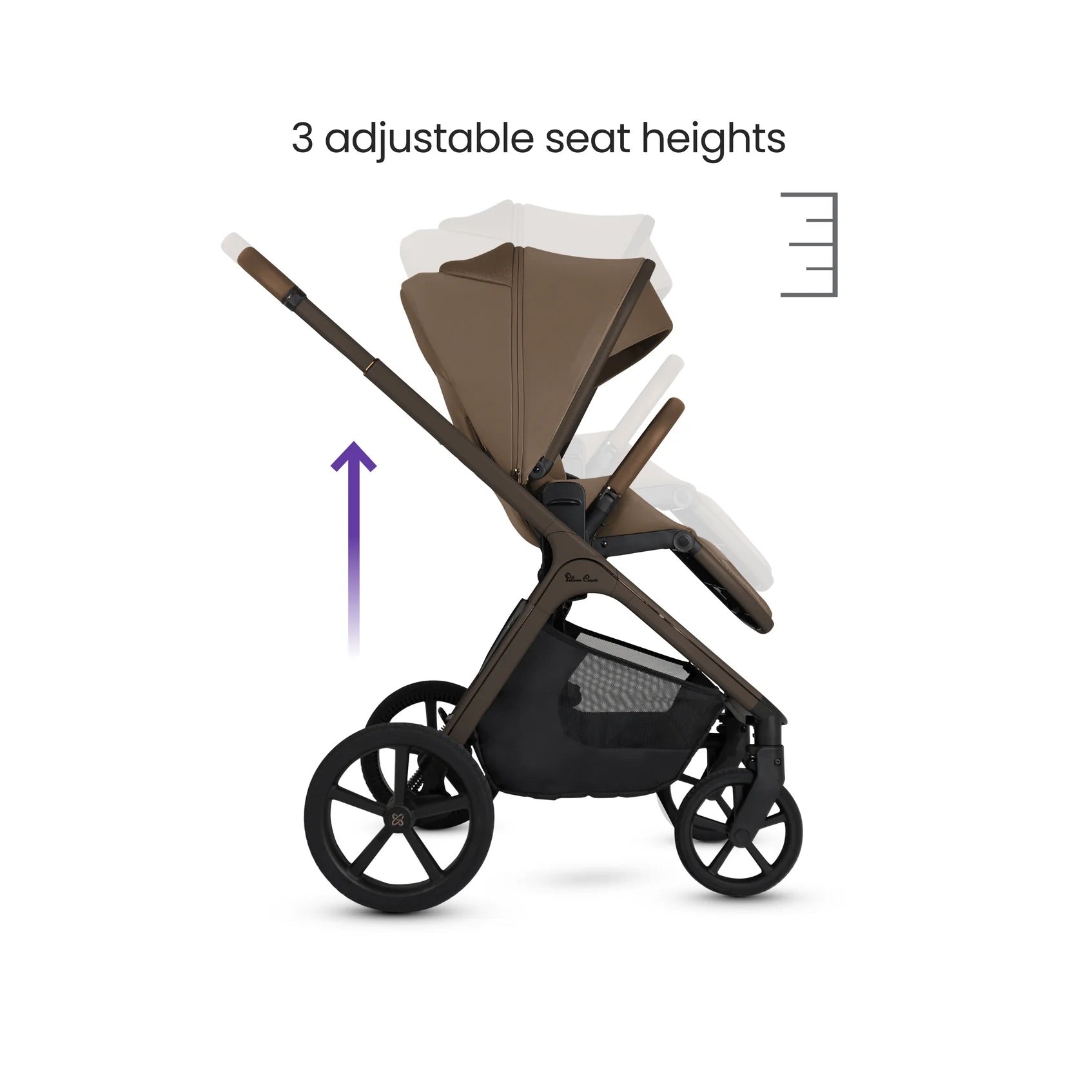 Cove Maple Baby Stroller | Multi-Terrain, Reversible Seat, 12-Piece Travel Bundle 4