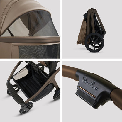 Cove Maple Baby Stroller | Multi-Terrain, Reversible Seat, 12-Piece Travel Bundle 6