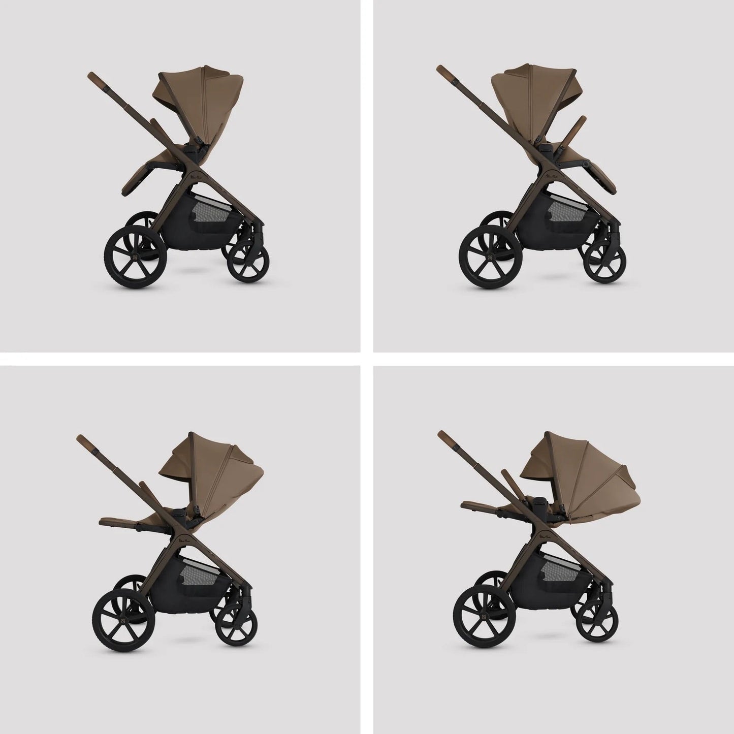 Cove Maple Travel Stroller | Versatile 6-Piece Set, One-Hand Steering 3