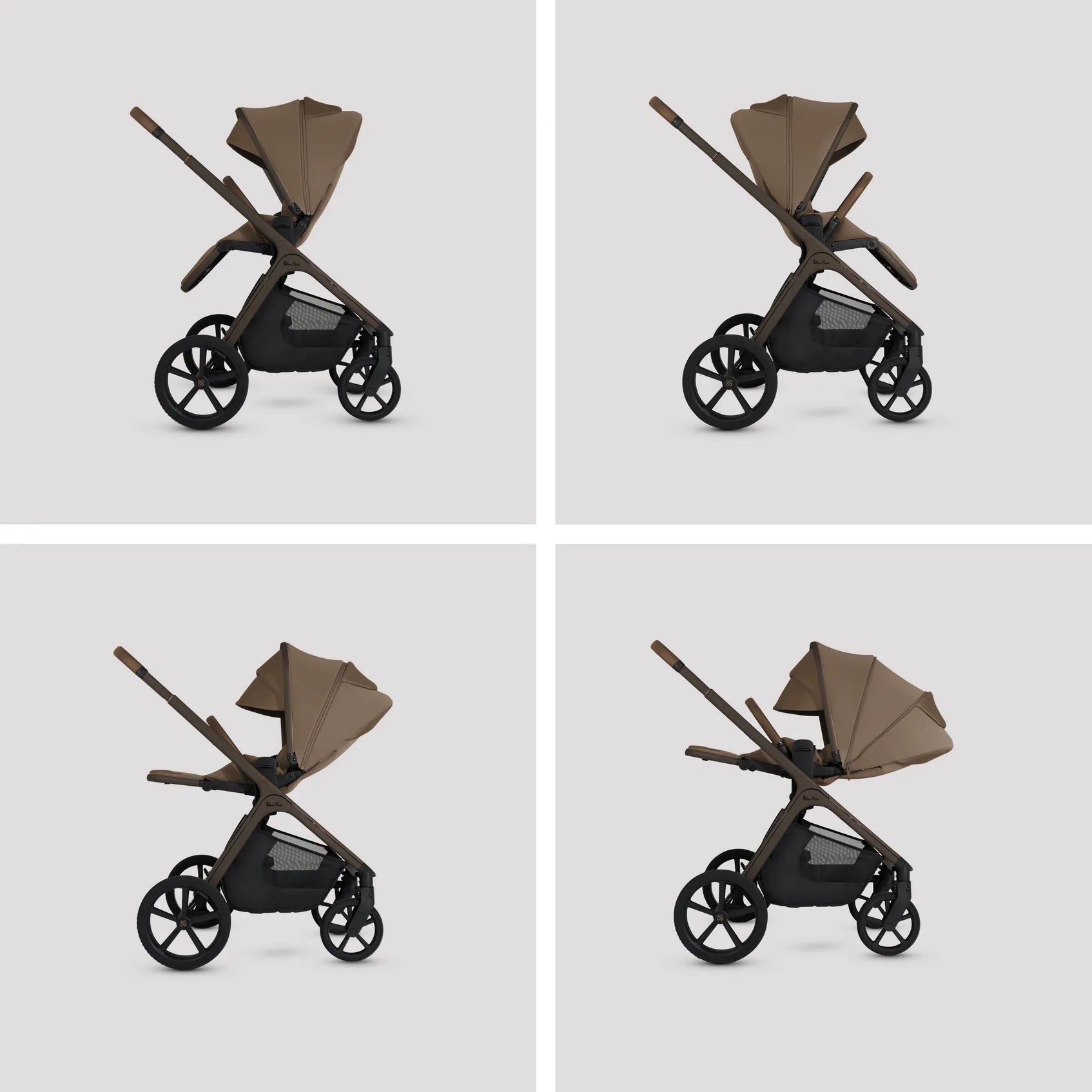 Cove Maple Travel Stroller | Versatile 6-Piece Set, One-Hand Steering 3