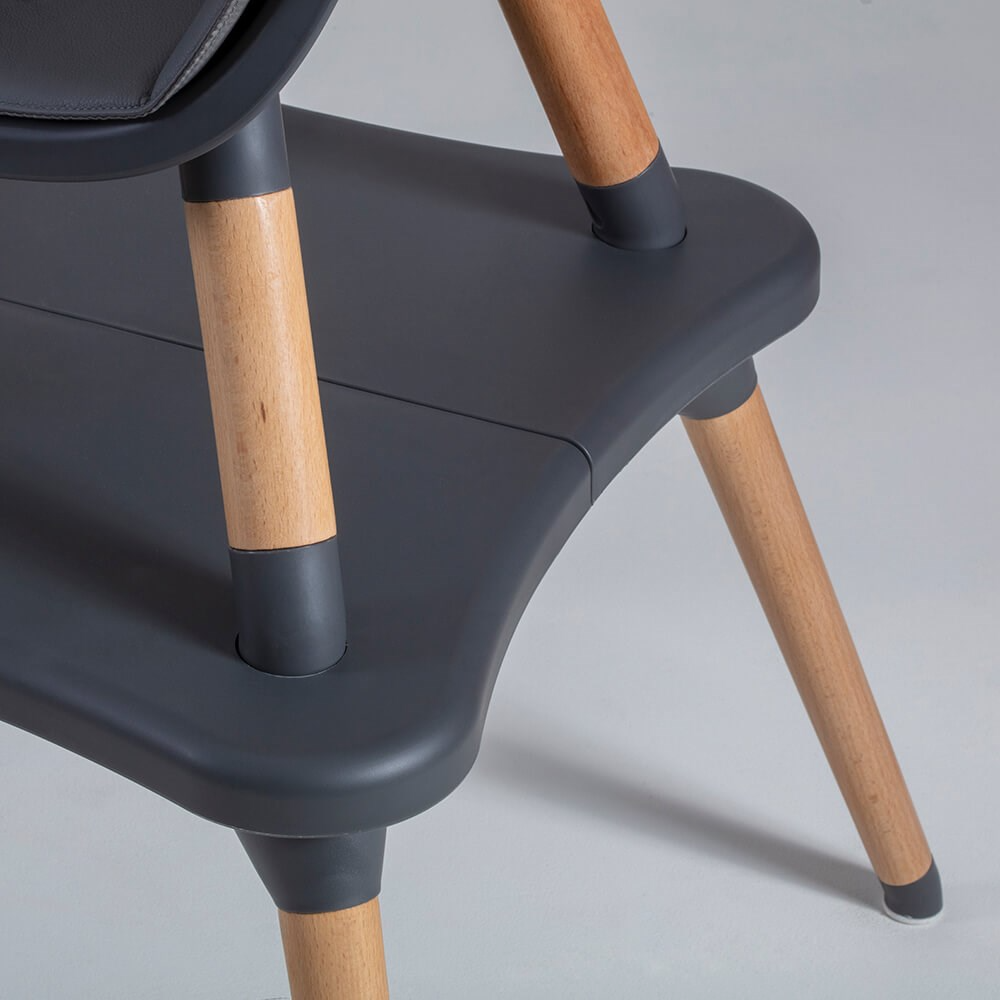 Eli Highchair | 4-in-1, Beech Wood, Easy Clean 3