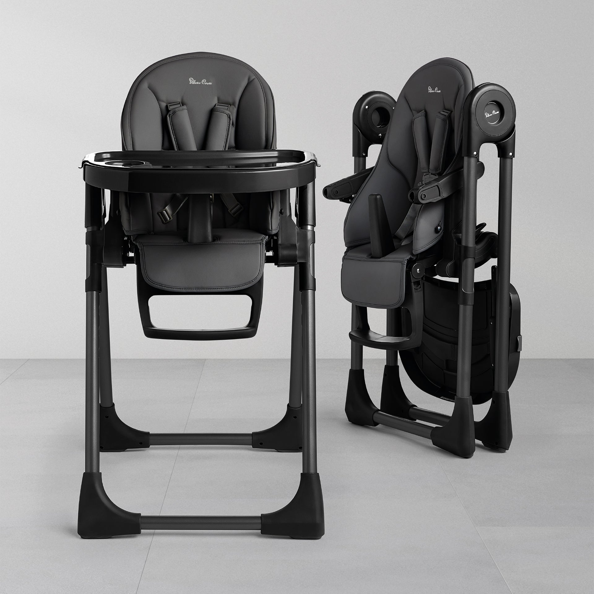 Gourmet Highchair | Adjustable Reclining Seat, 5-Point Harness 5