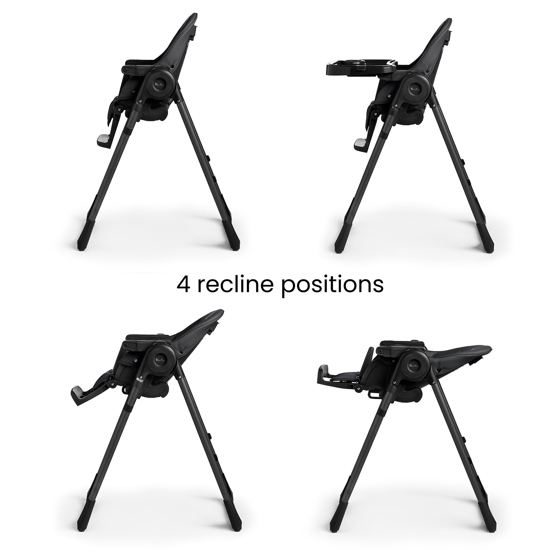 Gourmet Highchair | Adjustable Reclining Seat, 5-Point Harness 6