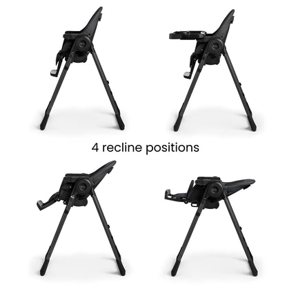 Gourmet Highchair | Adjustable Reclining Seat, 5-Point Harness 6