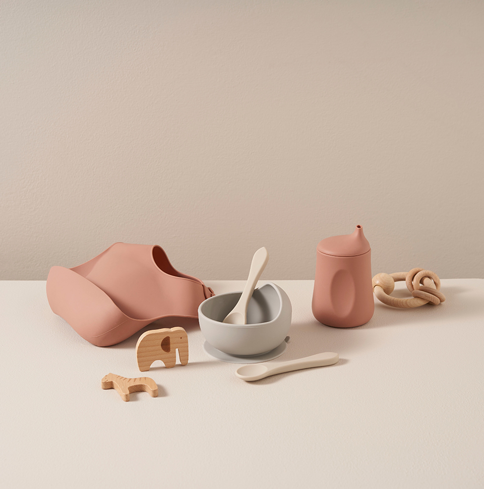 Milo Mealtime Set | Food-Safe Silicone, Scandi-Inspired Design 3