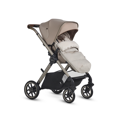 Rafa Stroller Footmuff | Water-Resistant, Faux Fur Lined 2