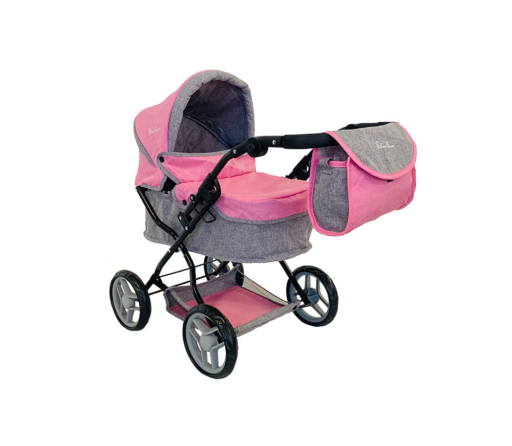Ranger Doll Pram | Adjustable Handle, Storage Basket 2