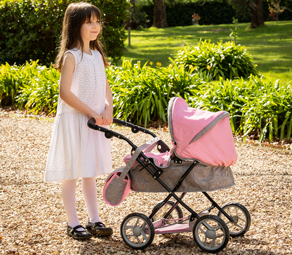 Ranger Doll Pram | Adjustable Handle, Storage Basket 3