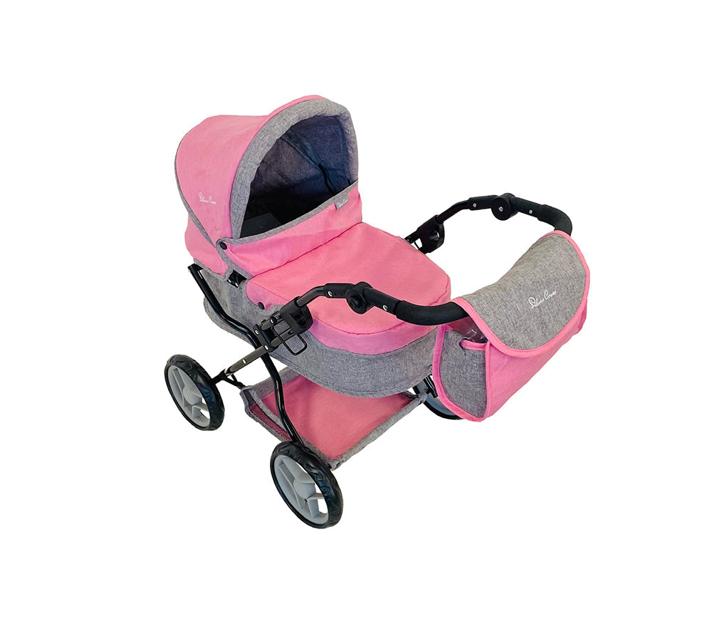 Ranger Doll Pram | Adjustable Handle, Storage Basket 4