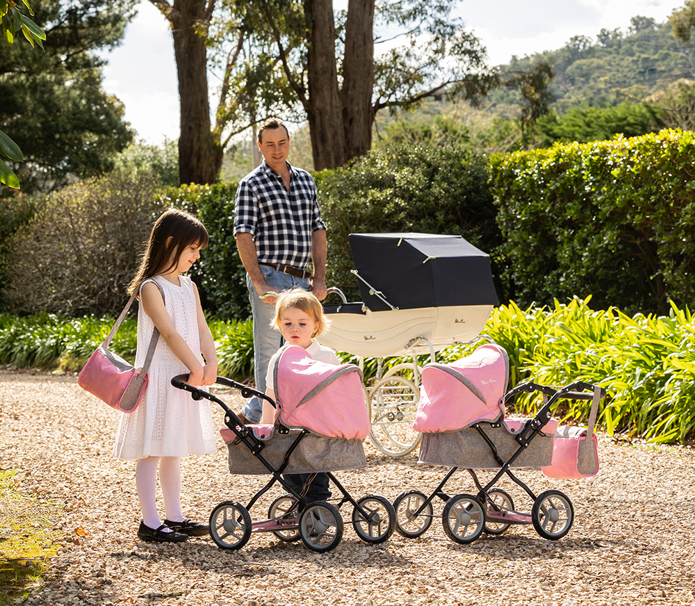 Ranger Doll Pram | Adjustable Handle, Storage Basket 5