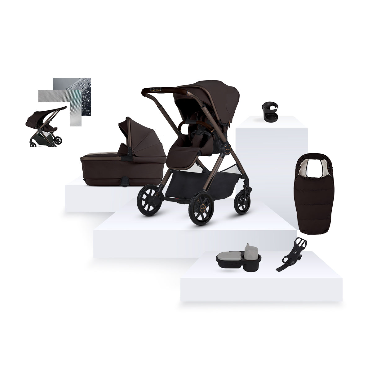 Reef 2 SE Ganache Pushchair Bundle | All-Terrain, Versatile Design 0