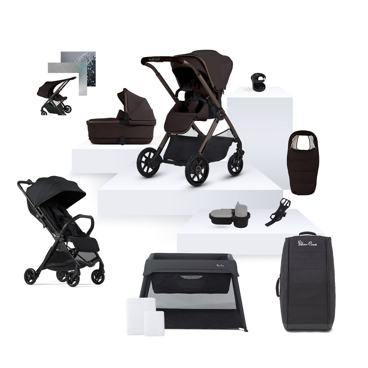 Reef 2 SE Ganache Pushchair Bundle | All-Terrain, Versatile Design 0