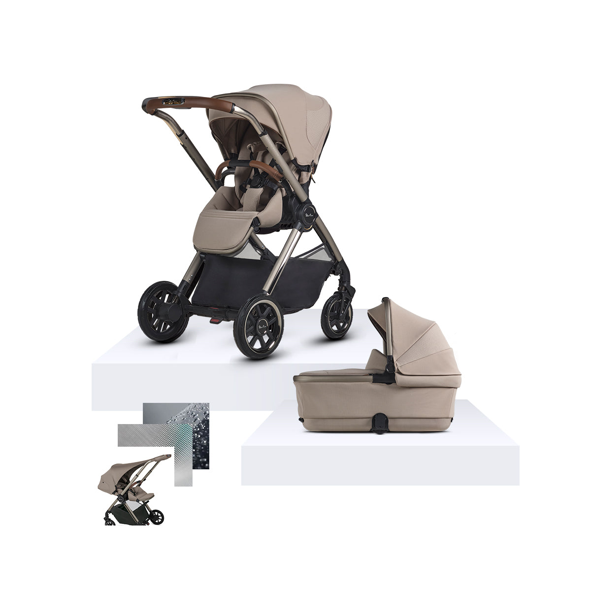Rex 2 Special Edition Pushchair | All-Terrain with Carrycot 0