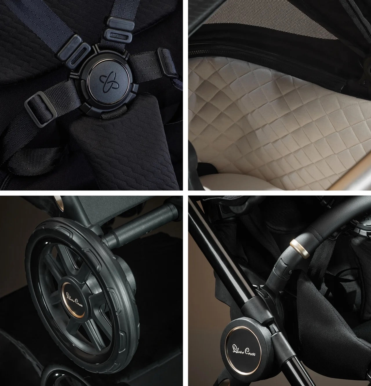 Rhea 2 Special Edition Pushchair | Stylish Espresso with Carrycot 3
