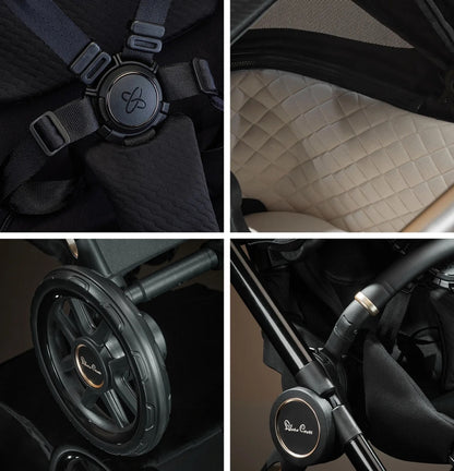 Rhea 2 Special Edition Pushchair | Stylish Espresso with Carrycot 3