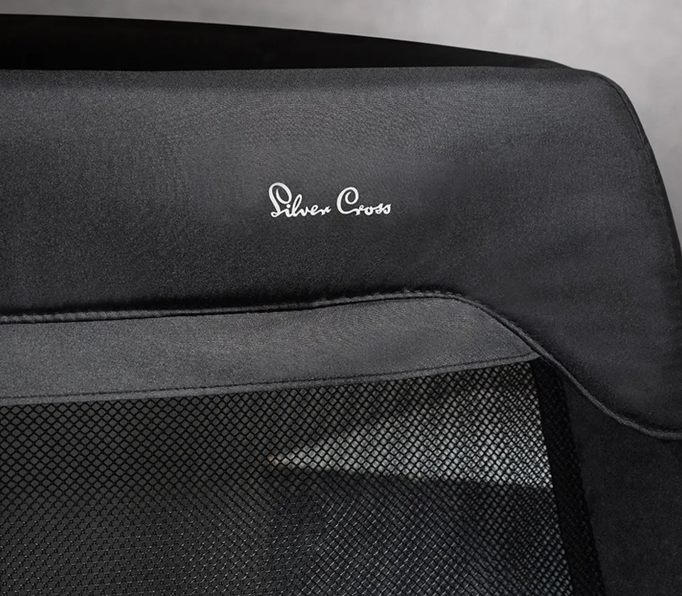 Sleek Travel Crib | 3-in-1 Portable Cot with Newborn Insert and Padded Travel Bag 5