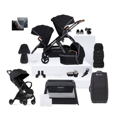 Waverly Travel System | Versatile 19-Piece Stroller Bundle with Vegan Leather Accents 0