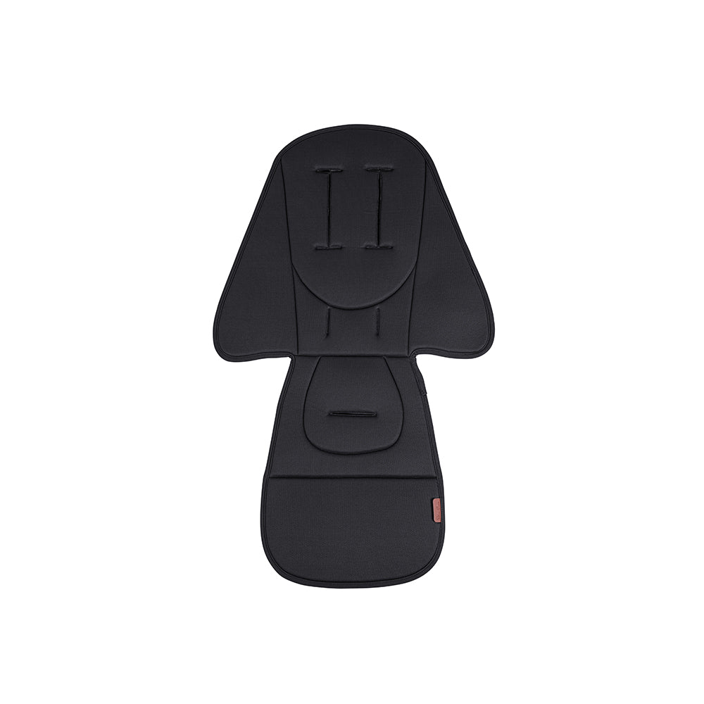 Wavy Seat Liner | Cozy Harness Pads, Licorice 0